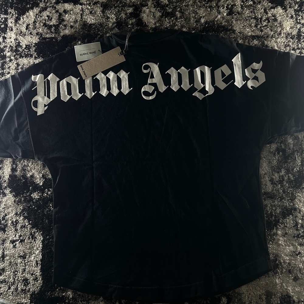 Palm Angels Oversized Back Logo T-shirt Size Medium - Picture 12 of 12